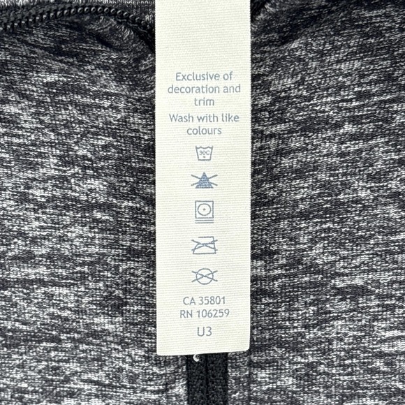 Lululemon Jacket Mens 2XL Gray Full Zip Surge Hooded Sweatshirt Athletic Running - Picture 6 of 14